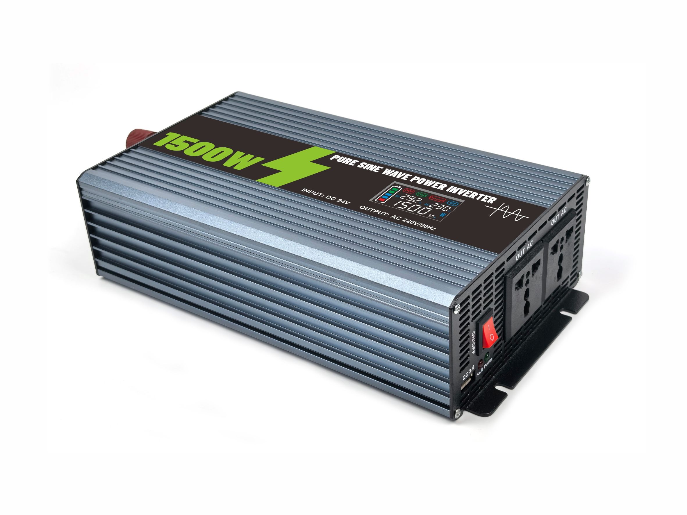 DC24V-1500W纯正弦波逆变器